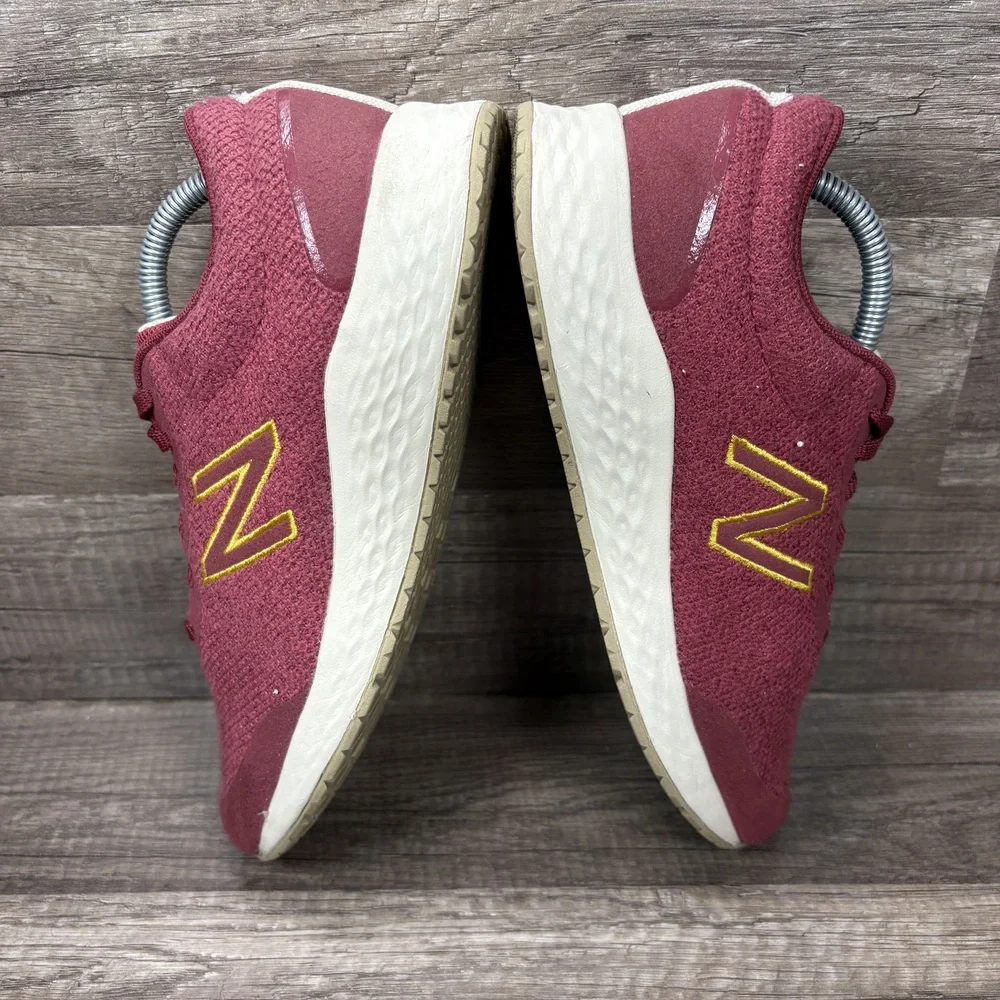 New Balance Fresh Foam Arishi v3 Red Gold Womens US Size 7 WARISMR3 Running Shoe